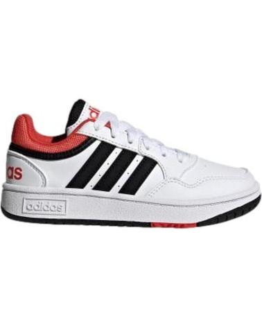 Sportivo ADIDAS  per Donna e Bambina e Bambino ZAPATILLAS NIO HOOPS 3 0K GZ9673  BLANCO