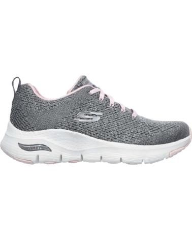 Woman and girl Trainers SKECHERS ARCH FIT - SUNNY OUTLOOCK  GRIS