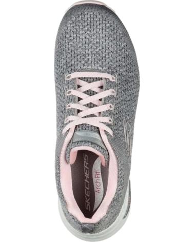 Woman and girl Trainers SKECHERS ARCH FIT - SUNNY OUTLOOCK  GRIS