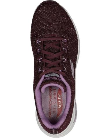 Scarpe sport SKECHERS  per Donna ARCH FIT-GLEE FOR ALL BURDEOS  GRANATE