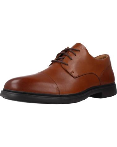 Zapatos de Hombre CLARKS UN TAILOR CAP MARRON CLARO