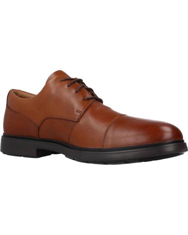 Zapatos de Hombre CLARKS UN TAILOR CAP MARRON CLARO