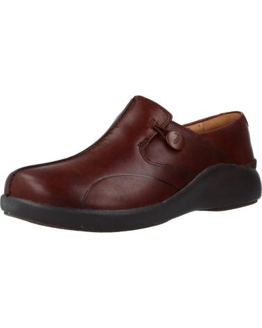 Zapatos de Mujer CLARKS UN LOOP2 WALK MARRON