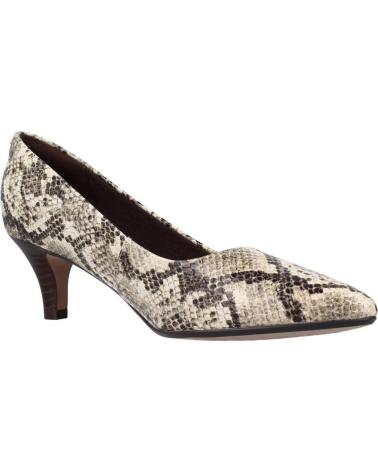 Zapatos De Tacón De Mujer CLARKS LINVALE JERICA  ANIMAL PRINT