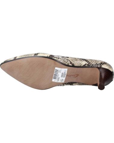 Zapatos De Tacón De Mujer CLARKS LINVALE JERICA  ANIMAL PRINT