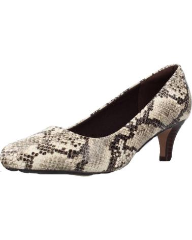 Zapatos De Tacón De Mujer CLARKS LINVALE JERICA  ANIMAL PRINT