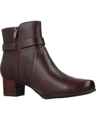 Botines de Mujer CLARKS UN DAMSON MID MARRON