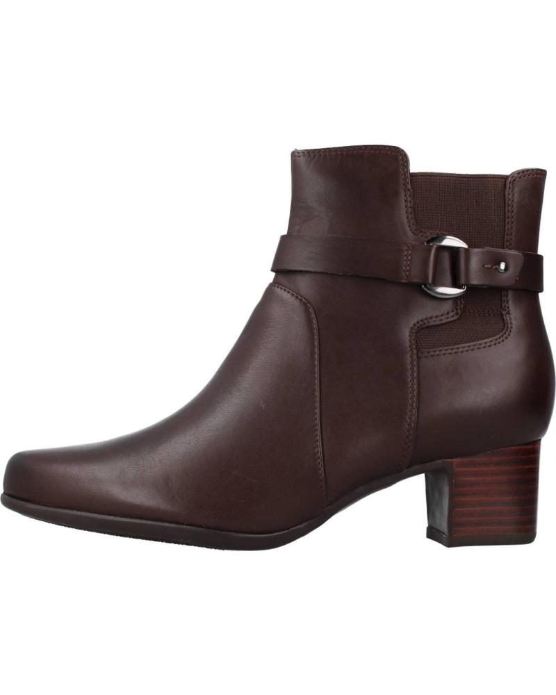 Botines de Mujer CLARKS UN DAMSON MID MARRON