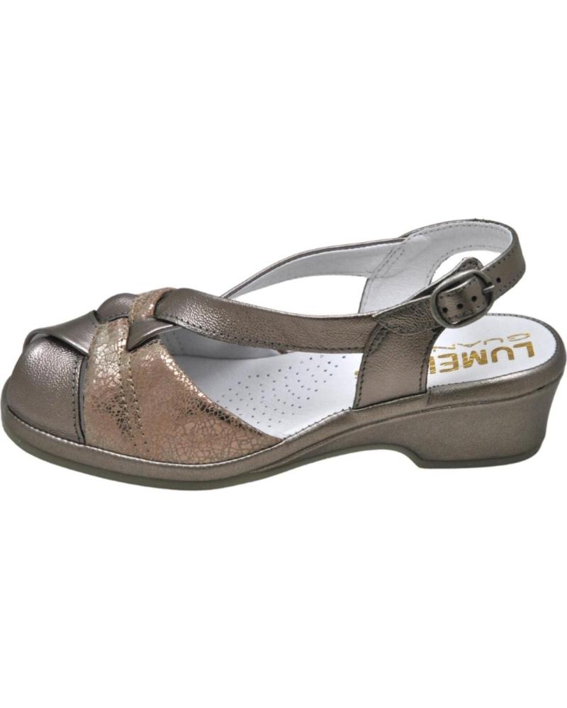 Sandalias LUMEL  de Mujer SANDALIA MATE - PERLATO COOPER  METáLICO