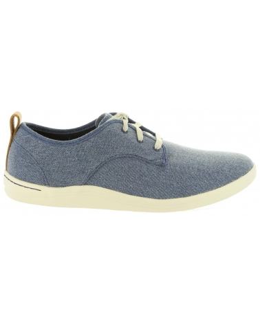 Chaussures CLARKS  pour Homme 26132276 MAPPED  BLUE FABRIC