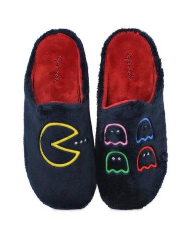 Pantufas De Hombre GARZON GARZON 8304 275 TALLAS GRANDES ZAPATO  AZUL