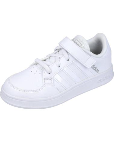 girl and boy Trainers ADIDAS FZ0108 ZAPATILLAS BREAKNET BLANCO