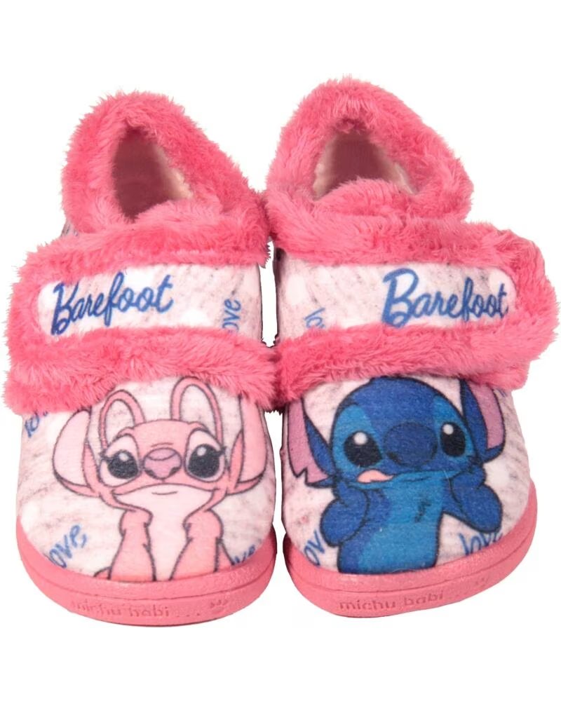 MICHU ZAPATILLAS DE CASA STITCH PARA NIÑA 2647 ROSA