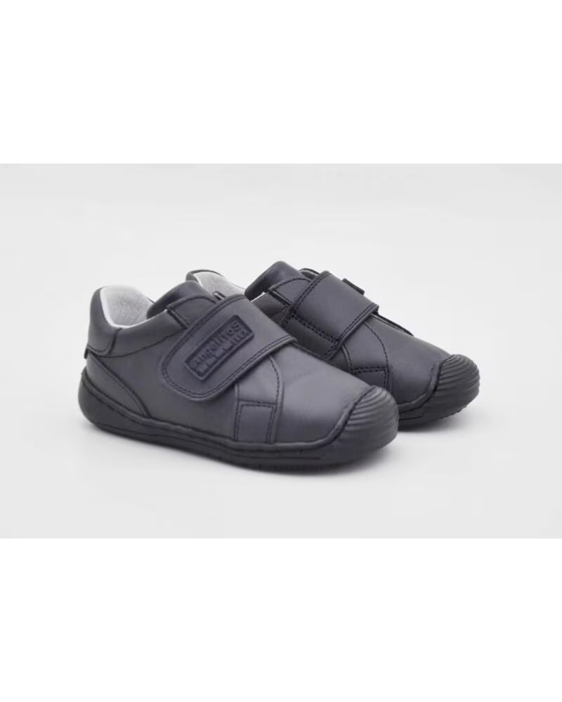 ANGELITOS Zapatillas respetuosas de piel para nino y nina Tallas 19 a 26 Modelo 850A AZUL