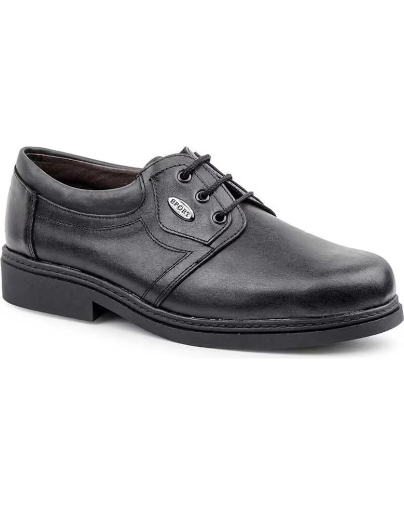 KATOSINES ZAPATOS DE PIEL CON CORDONES MODELO 458 NEGRO