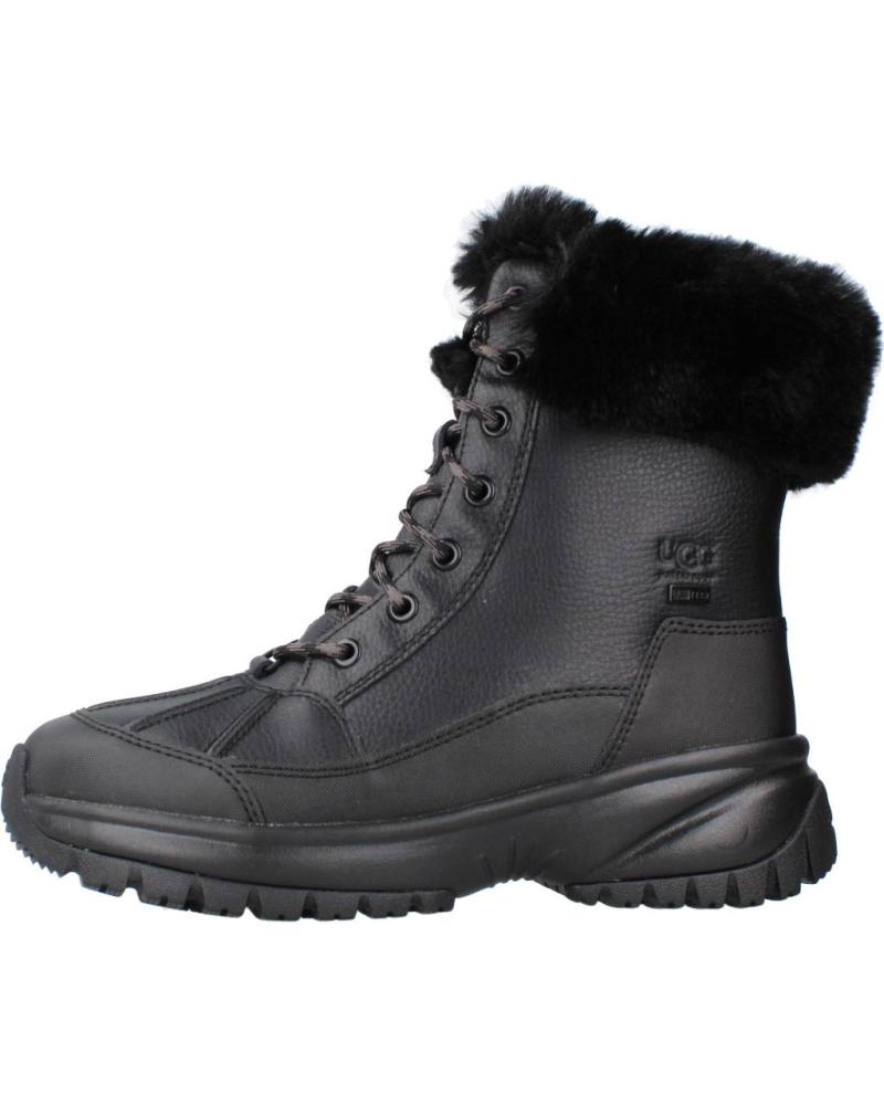 Botas de Mujer UGG YOSE FLUFF NEGRO