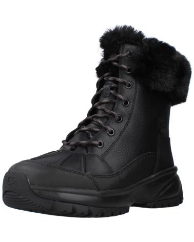 Botas de Mujer UGG YOSE FLUFF NEGRO