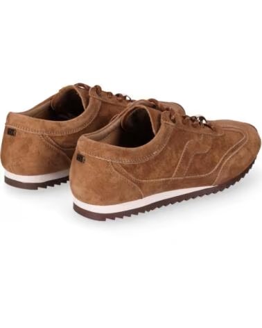 WOMEN SPORT SNEAKERS CHIKA10 CLAIRE 06 IN SUEDE LEATHER TAN CUERO-TAN