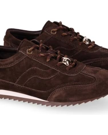 CHIKA10 CLAIRE 06 DEPORTIVOS SERRAJE MUJER MARRÓN LEATHER PLANO MARRON-BROWN