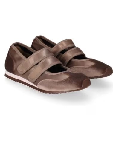 CHIKA10 CLAIRE 09 ZAPATILLAS DEPORTIVAS DE TEJIDO TAUPE TAUPE-TAUPE