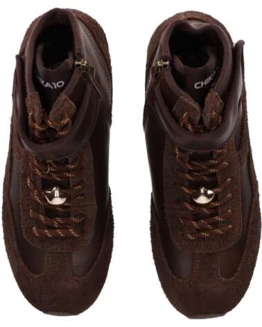 CHIKA10 CLAIRE 08 DEPORTIVOS SERRAJE MUJER MARRÓN MARRON-BROWN