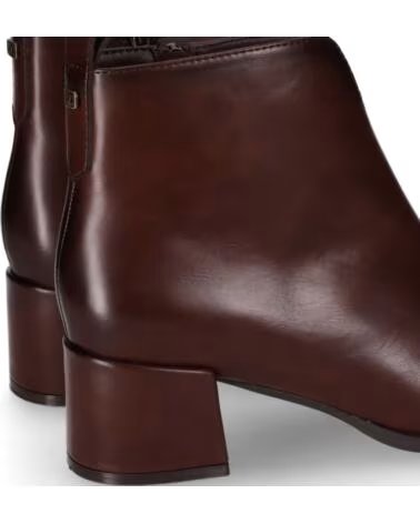 CHIKA10 ESPINO 02 BOTINES TACÓN MEDIO MUJER MARRÓN MARRON-BROWN