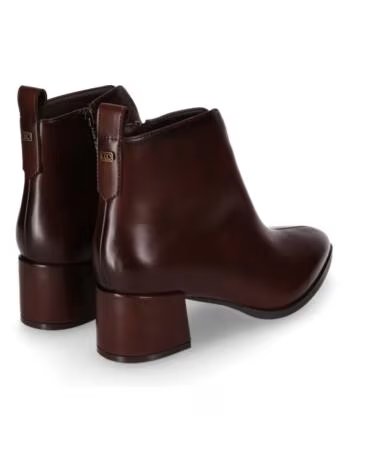 CHIKA10 ESPINO 02 BOTINES TACÓN MEDIO MUJER MARRÓN MARRON-BROWN