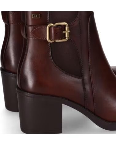 CHIKA10 NIHAL 02 BOTINES DE MUJER TACÓN MEDIO ESTILO CASUAL MARRÓN MARRON-BROWN