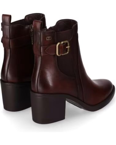 CHIKA10 NIHAL 02 BOTINES DE MUJER TACÓN MEDIO ESTILO CASUAL MARRÓN MARRON-BROWN