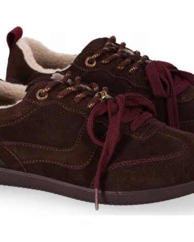 ZAPATILLAS DEPORTIVAS DE SERRAJE PARA MUJER CHIKA10 CARLINDA MARRÓN MARRON-BROWN