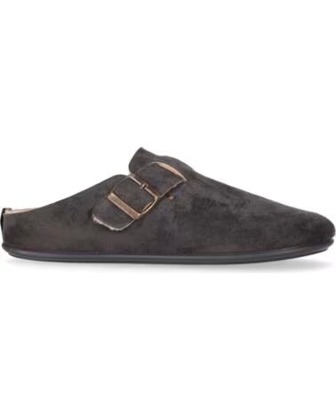 CHIKA10 MORANGO ZUECOS PLANOS DE TEJIDO EN GRIS GRIS-GREY
