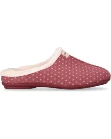 CHIKA10 AMARANTO SLIPPERS PLANO TEJIDO ROSA ROSA-PINK