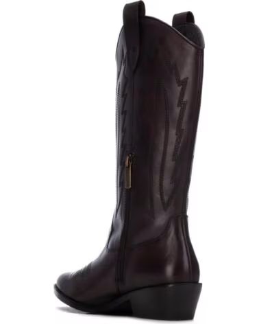 CARMELA 164174 BOTA ESTILO COWBOY DE PIEL MARRÓN MARRON