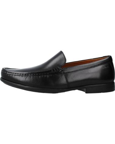 Mocasines CLARKS  de Hombre CLAUDE PLAIN  NEGRO