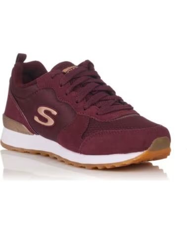 SKECHERS Sneakers Mujer 111 Burdeos ROJO