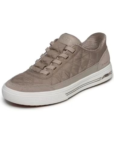 SKECHERS SLIP-INS ARCH FIT ARCADE CUDDL TAUPE