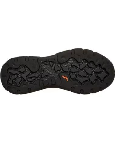 SKECHERS BOTAS HOMBRE SLIP-INS WATERPROOF RELAXED FIT CUERO MARRÓN