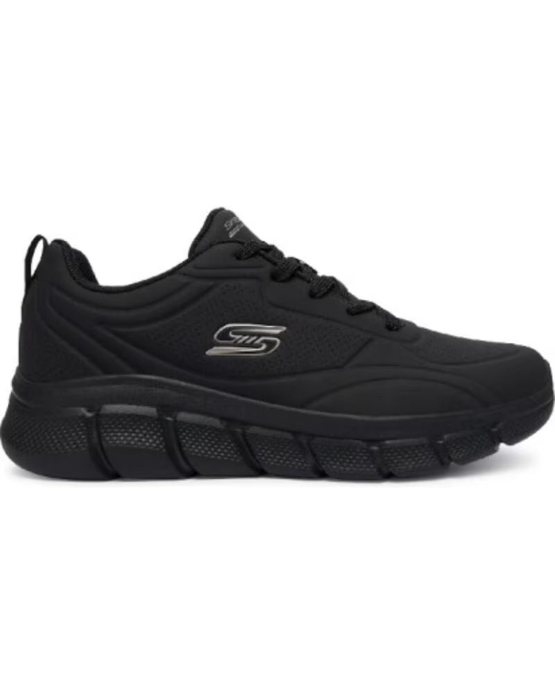 SKECHERS Zapatillas 118110-Bbk en negro para hombre BLACK PU
