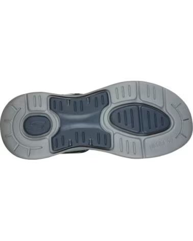 SKECHERS GO WALK ARCH FIT SANDAL MISSION NEGRA NEGRO