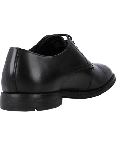 Sapatos De Hombre CLARKS RONNIE CAP  NEGRO