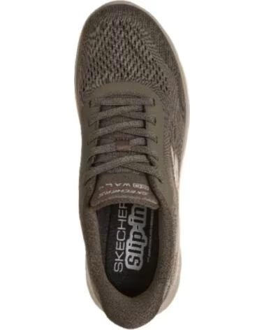SKECHERS Zapatillas Slip-Ins Go Walk Flex - Master en marron para hombre DARK TAUPE