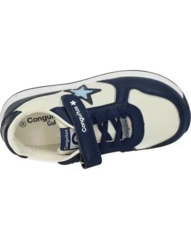ZAPATILLAS DEPORTIVAS CASUAL CONGUITOS MARINO CON ESTRELLA