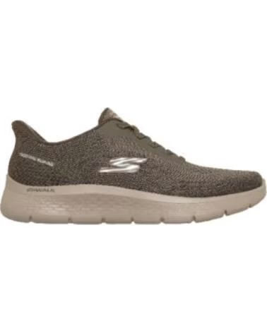 SKECHERS Zapatillas Slip-Ins Go Walk Flex - Master en marron para hombre DARK TAUPE