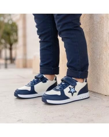 ZAPATILLAS DEPORTIVAS CASUAL CONGUITOS MARINO CON ESTRELLA