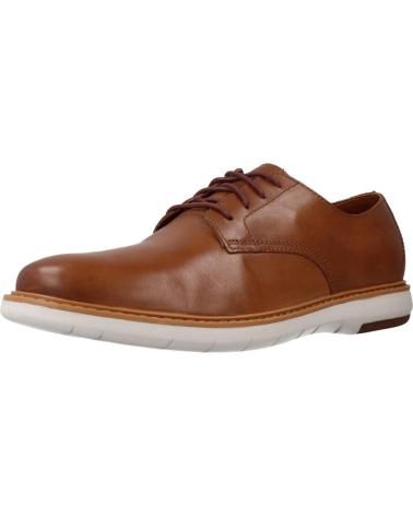 Zapatos De Hombre CLARKS DRAPER LACE  MARRON