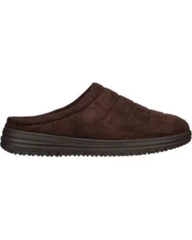SKECHERS ZAPATILLAS DE CASA 204636 MARRÓN CHOC
