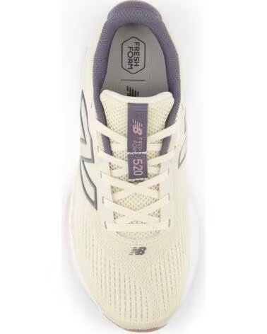 ZAPATILLAS NEW BALANCE FRESH FOAM W520 V9 LINEN BEIGE ROSA MUJER