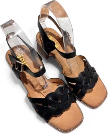 TIMBOS SANDALIA TACON MUJER COLOR NEGRO 133448
