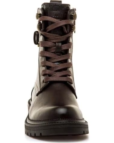 BOTINES MILITARES MTNG 56261 PARA MUJER NEGRO