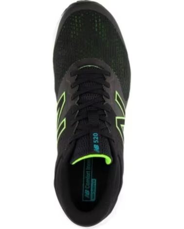 NEW BALANCE M520 ZAPATILLAS DE RUNNING NEGRO Y LIMA BG
